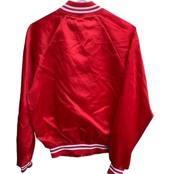 Vintage Satin Bomber Jacket Winn Packaging - Picture 5 of 9